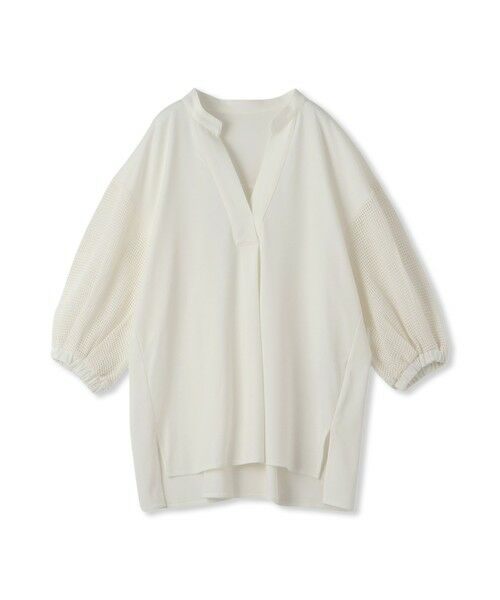 MAYSON GREY / メイソングレイ カットソー | メッシュスリーブスキッパープルオーバー≪手洗い可能≫ | 詳細8