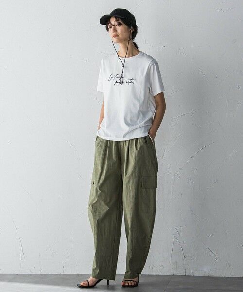 MAYSON GREY / メイソングレイ カットソー | ハンドメッセージ刺繍ロゴTシャツ≪洗濯機で洗える≫ | 詳細13