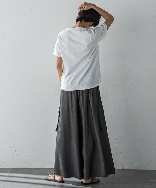 MAYSON GREY / メイソングレイ カットソー | ハンドメッセージ刺繍ロゴTシャツ≪洗濯機で洗える≫ | 詳細6