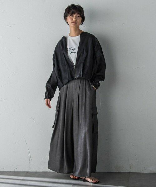 MAYSON GREY / メイソングレイ カットソー | ハンドメッセージ刺繍ロゴTシャツ≪洗濯機で洗える≫ | 詳細8