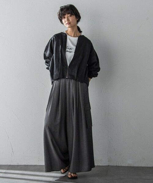 MAYSON GREY / メイソングレイ カットソー | ハンドメッセージ刺繍ロゴTシャツ≪洗濯機で洗える≫ | 詳細9