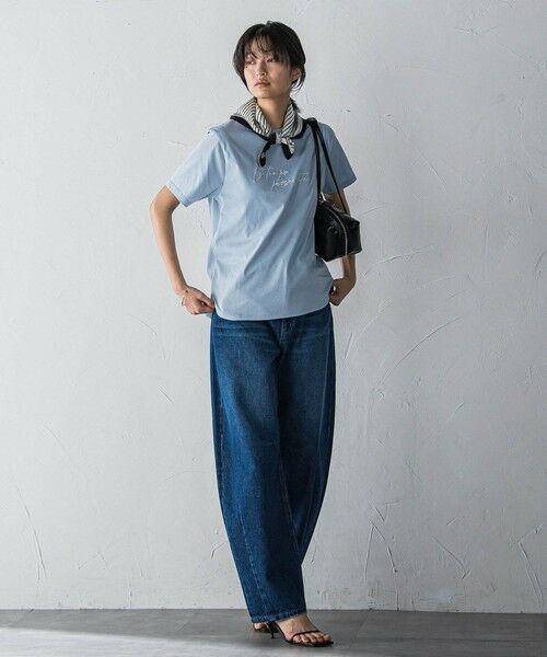 MAYSON GREY / メイソングレイ カットソー | ハンドメッセージ刺繍ロゴTシャツ≪洗濯機で洗える≫ | 詳細18