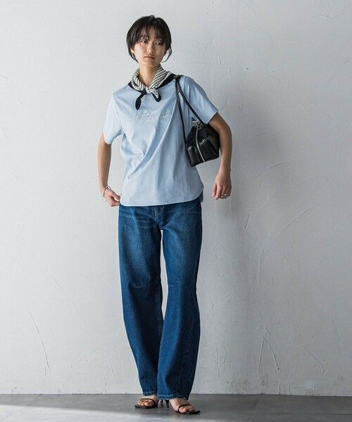 MAYSON GREY / メイソングレイ カットソー | ハンドメッセージ刺繍ロゴTシャツ≪洗濯機で洗える≫ | 詳細19