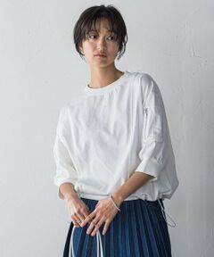 MAYSON GREY / メイソングレイ カットソー | 【WEB限定】ワークポケット付きドッキングプルオーバー≪洗濯機で洗える≫