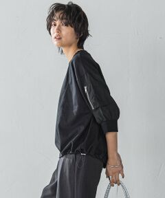MAYSON GREY / メイソングレイ カットソー | 【WEB限定】ワークポケット付きドッキングプルオーバー≪洗濯機で洗える≫