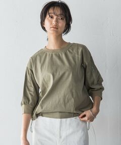 MAYSON GREY / メイソングレイ カットソー | 【WEB限定】ワークポケット付きドッキングプルオーバー≪洗濯機で洗える≫