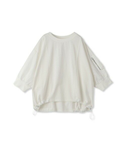 MAYSON GREY / メイソングレイ カットソー | 【WEB限定】ワークポケット付きドッキングプルオーバー≪洗濯機で洗える≫ | 詳細7