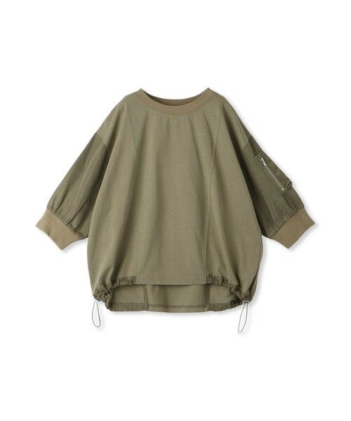 MAYSON GREY / メイソングレイ カットソー | 【WEB限定】ワークポケット付きドッキングプルオーバー≪洗濯機で洗える≫ | 詳細24