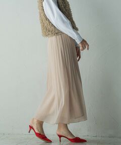 MAYSON GREY / メイソングレイ ミニ・ひざ丈スカート | 消しプリーツスカート≪手洗い可能≫