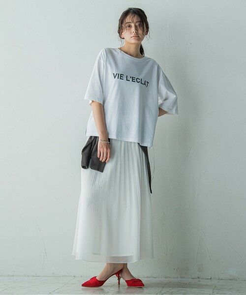 MAYSON GREY / メイソングレイ ミニ・ひざ丈スカート | 消しプリーツスカート≪手洗い可能≫ | 詳細8