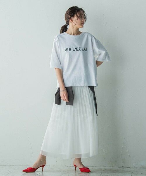 MAYSON GREY / メイソングレイ ミニ・ひざ丈スカート | 消しプリーツスカート≪手洗い可能≫ | 詳細9