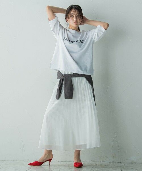 MAYSON GREY / メイソングレイ ミニ・ひざ丈スカート | 消しプリーツスカート≪手洗い可能≫ | 詳細10