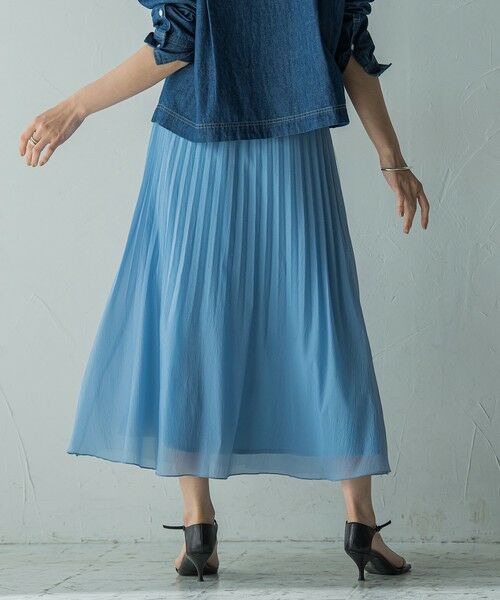 MAYSON GREY / メイソングレイ ミニ・ひざ丈スカート | 消しプリーツスカート≪手洗い可能≫ | 詳細21