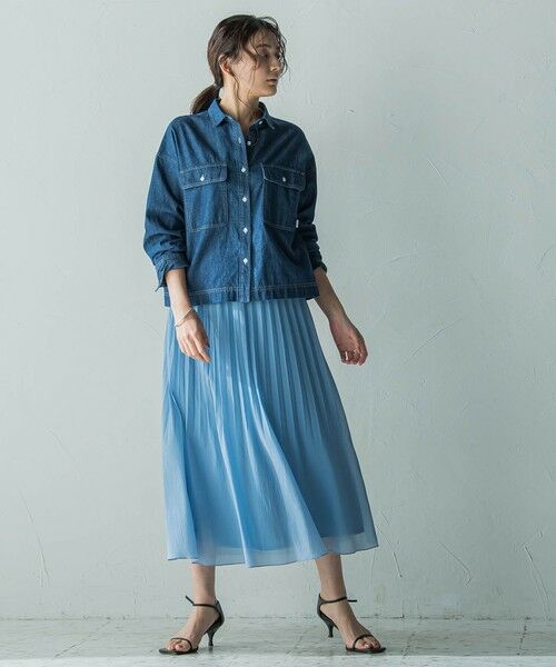 MAYSON GREY / メイソングレイ ミニ・ひざ丈スカート | 消しプリーツスカート≪手洗い可能≫ | 詳細23