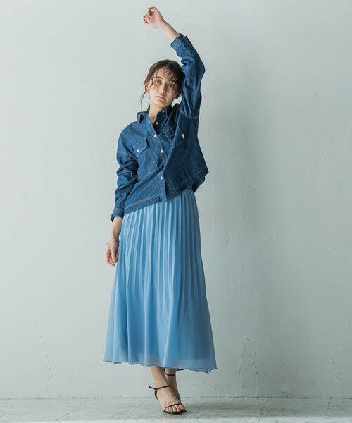 MAYSON GREY / メイソングレイ ミニ・ひざ丈スカート | 消しプリーツスカート≪手洗い可能≫ | 詳細24