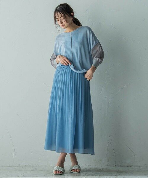 MAYSON GREY / メイソングレイ ミニ・ひざ丈スカート | 消しプリーツスカート≪手洗い可能≫ | 詳細26