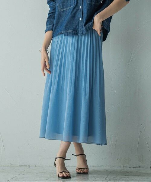 MAYSON GREY / メイソングレイ ミニ・ひざ丈スカート | 消しプリーツスカート≪手洗い可能≫ | 詳細19