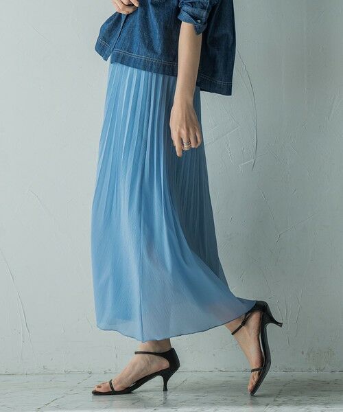 MAYSON GREY / メイソングレイ ミニ・ひざ丈スカート | 消しプリーツスカート≪手洗い可能≫ | 詳細20