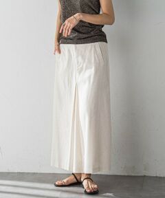 MAYSON GREY / メイソングレイ ミニ・ひざ丈スカート | ボックスタックロングスカート≪手洗い可能≫