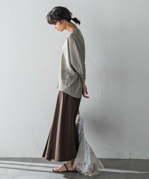 MAYSON GREY / メイソングレイ ミニ・ひざ丈スカート | ボックスタックロングスカート≪手洗い可能≫ | 詳細12