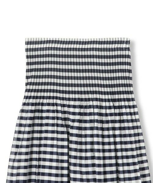 MAYSON GREY / メイソングレイ ミニ・ひざ丈スカート | ギンガムチェック×ストライプリバーシブルスカート≪洗濯機で洗える≫ | 詳細19