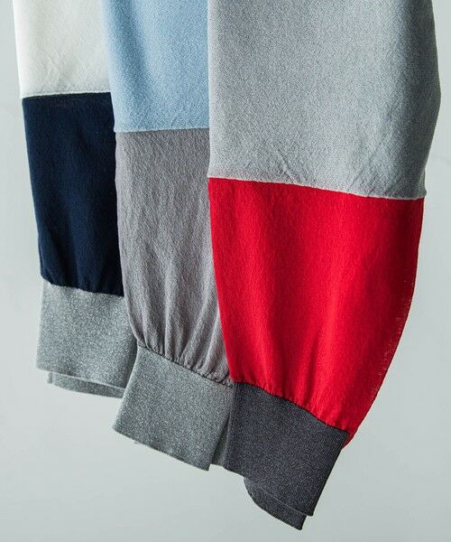 MAYSON GREY / メイソングレイ ニット・セーター | バイカラースリーブニットプルオーバー≪手洗い可能≫ | 詳細7