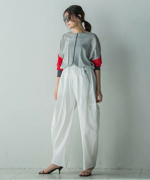 MAYSON GREY / メイソングレイ ニット・セーター | バイカラースリーブニットプルオーバー≪手洗い可能≫ | 詳細26