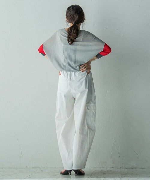 MAYSON GREY / メイソングレイ ニット・セーター | バイカラースリーブニットプルオーバー≪手洗い可能≫ | 詳細27