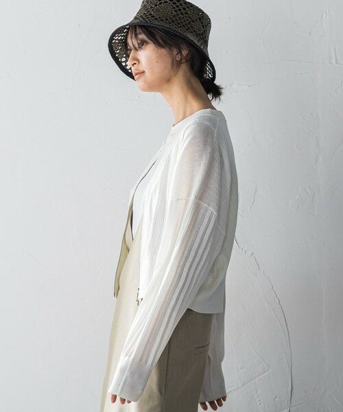 MAYSON GREY / メイソングレイ カーディガン・ボレロ | プリーツジップカーディガン | 詳細1