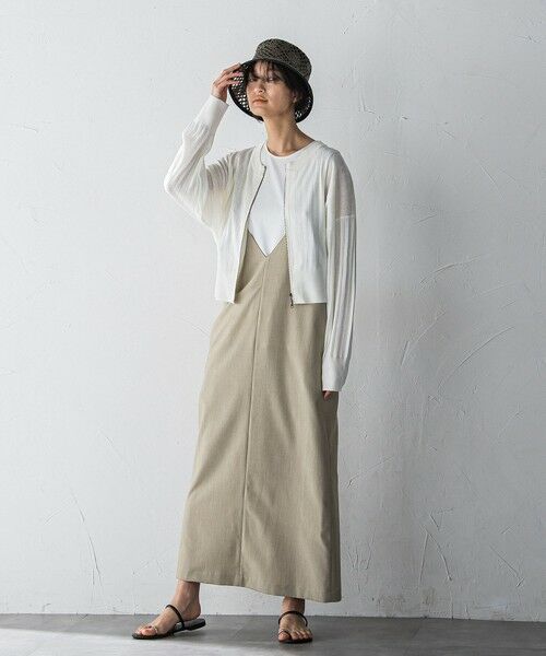 MAYSON GREY / メイソングレイ カーディガン・ボレロ | プリーツジップカーディガン | 詳細6