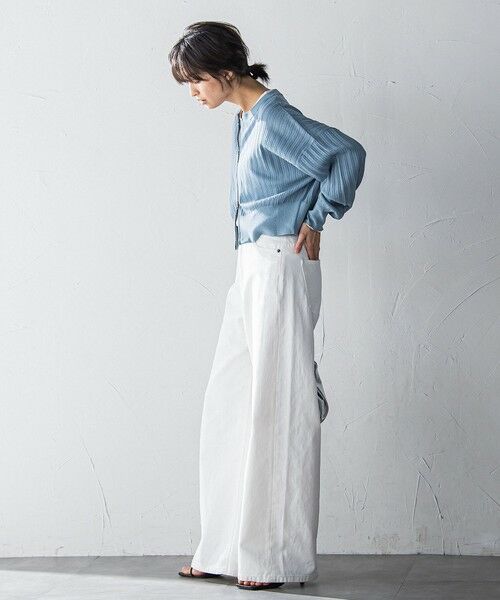 MAYSON GREY / メイソングレイ カーディガン・ボレロ | プリーツジップカーディガン | 詳細12