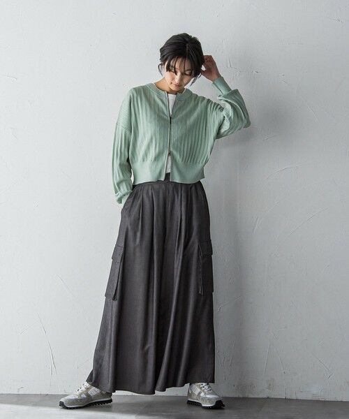 MAYSON GREY / メイソングレイ カーディガン・ボレロ | プリーツジップカーディガン | 詳細18