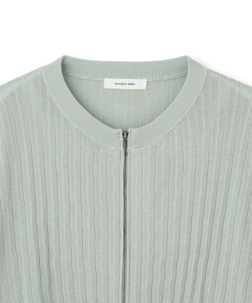 MAYSON GREY / メイソングレイ カーディガン・ボレロ | プリーツジップカーディガン | 詳細22