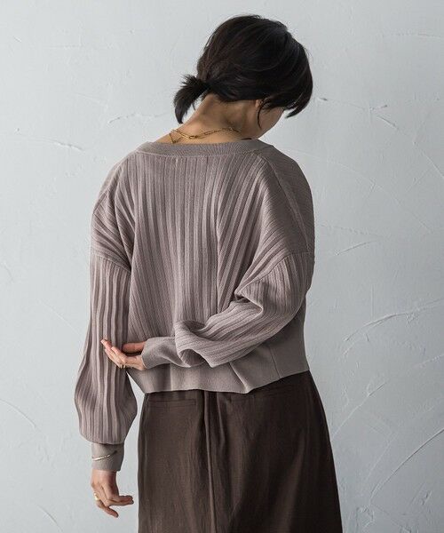 MAYSON GREY / メイソングレイ カーディガン・ボレロ | プリーツジップカーディガン | 詳細27