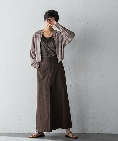 MAYSON GREY / メイソングレイ カーディガン・ボレロ | プリーツジップカーディガン | 詳細29