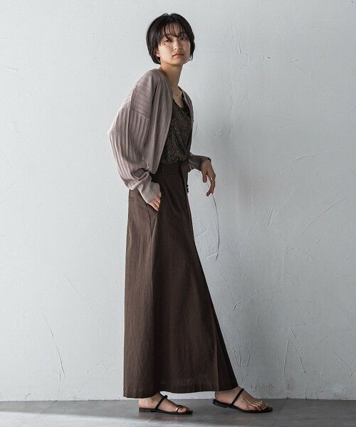 MAYSON GREY / メイソングレイ カーディガン・ボレロ | プリーツジップカーディガン | 詳細30