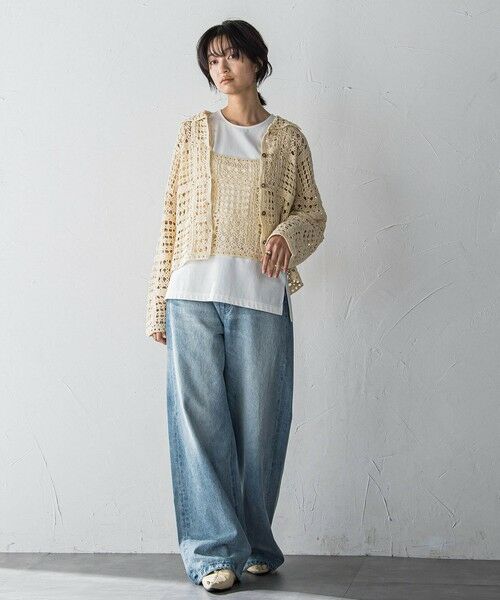MAYSON GREY / メイソングレイ カーディガン・ボレロ | クロシェニットカーディガン≪手洗い可能≫ | 詳細10
