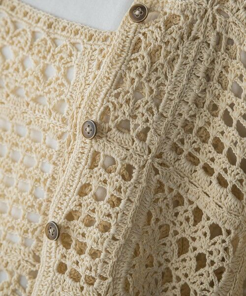 MAYSON GREY / メイソングレイ カーディガン・ボレロ | クロシェニットカーディガン≪手洗い可能≫ | 詳細12