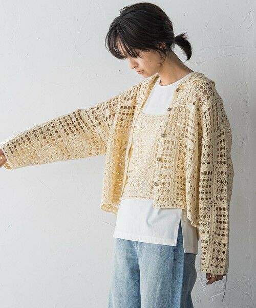 MAYSON GREY / メイソングレイ カーディガン・ボレロ | クロシェニットカーディガン≪手洗い可能≫ | 詳細4