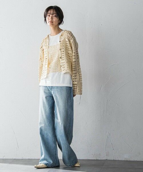 MAYSON GREY / メイソングレイ カーディガン・ボレロ | クロシェニットカーディガン≪手洗い可能≫ | 詳細7