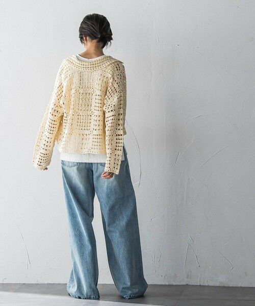 MAYSON GREY / メイソングレイ カーディガン・ボレロ | クロシェニットカーディガン≪手洗い可能≫ | 詳細9