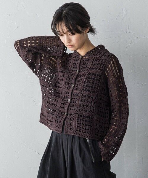 MAYSON GREY / メイソングレイ カーディガン・ボレロ | クロシェニットカーディガン≪手洗い可能≫ | 詳細19