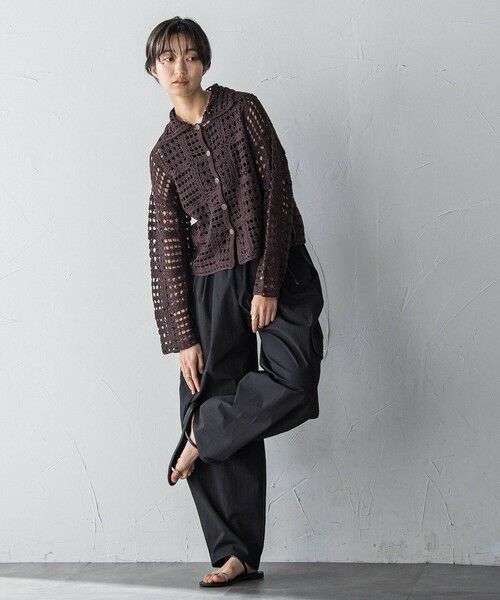 MAYSON GREY / メイソングレイ カーディガン・ボレロ | クロシェニットカーディガン≪手洗い可能≫ | 詳細23