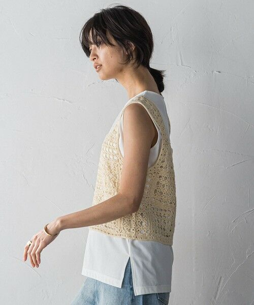 MAYSON GREY / メイソングレイ ニット・セーター | クロシェニットビスチェ≪手洗い可能≫ | 詳細2