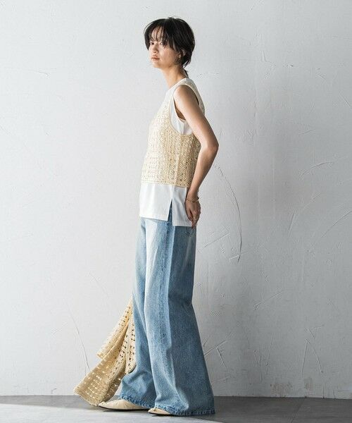 MAYSON GREY / メイソングレイ ニット・セーター | クロシェニットビスチェ≪手洗い可能≫ | 詳細8