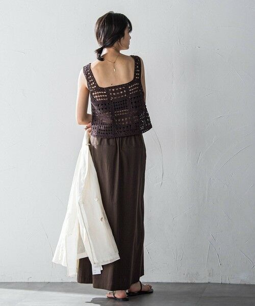 MAYSON GREY / メイソングレイ ニット・セーター | クロシェニットビスチェ≪手洗い可能≫ | 詳細19