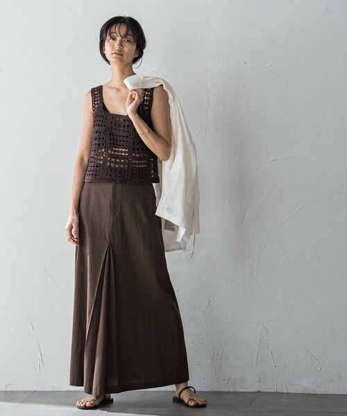 MAYSON GREY / メイソングレイ ニット・セーター | クロシェニットビスチェ≪手洗い可能≫ | 詳細20