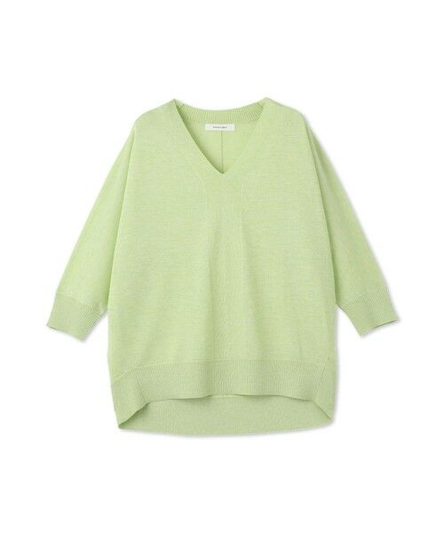 MAYSON GREY / メイソングレイ ニット・セーター | 【新色追加】LEVITAシアーVネックドルマンニットプルオーバー≪手洗い可能≫ | 詳細22