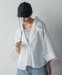 MAYSON GREY / メイソングレイ シャツ・ブラウス | ワイドカフスドルマンシャツ≪洗濯機で洗える≫
