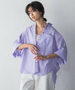 MAYSON GREY / メイソングレイ シャツ・ブラウス | ワイドカフスドルマンシャツ≪洗濯機で洗える≫